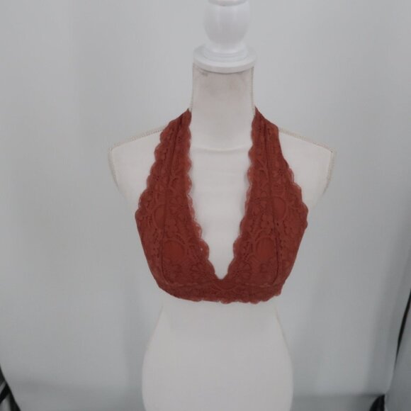 Intimately Free People Lace Halter Bra Size Small - Picture 3 of 9